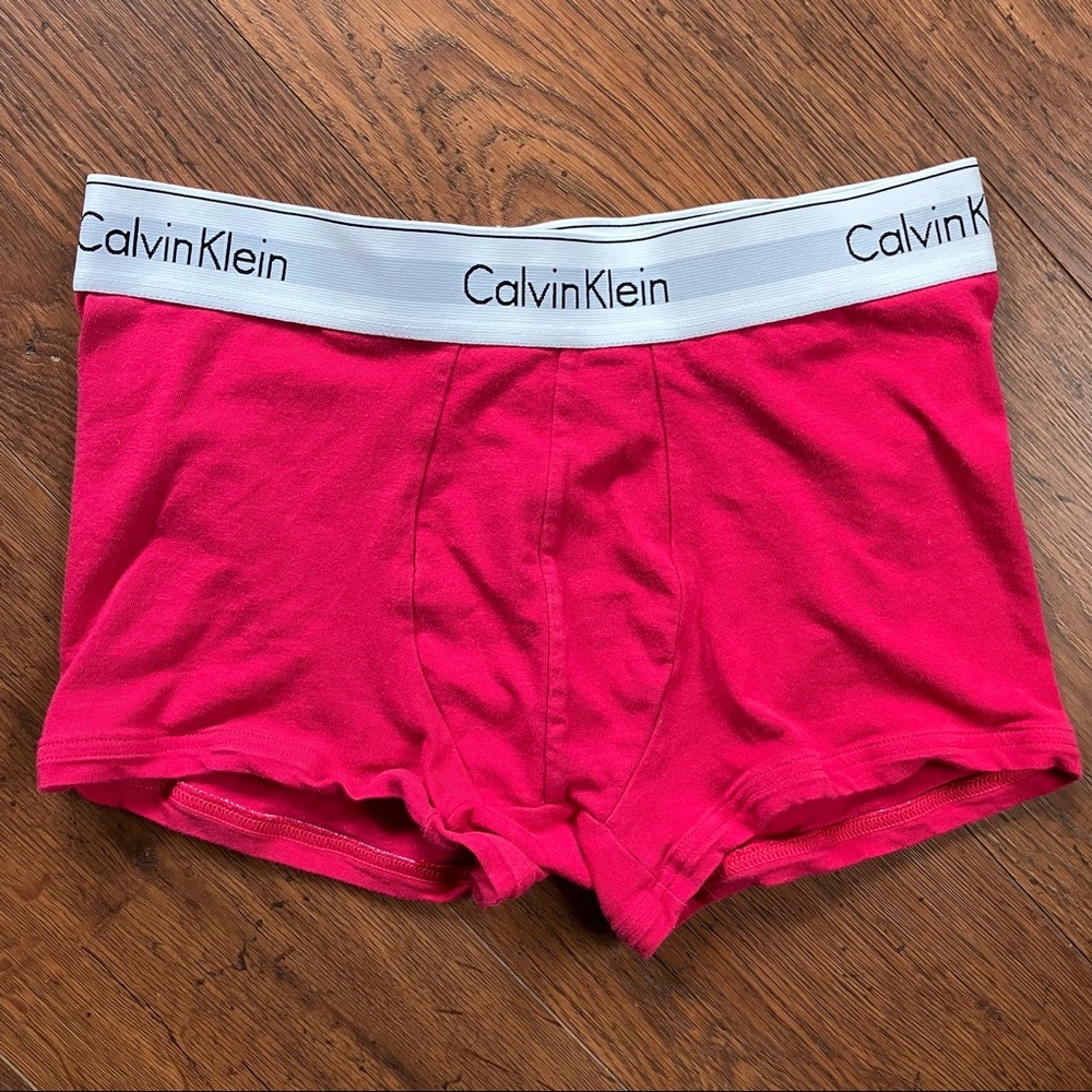 Calvin Klein Modern Cotton Stretch Trunks - 1 Pair